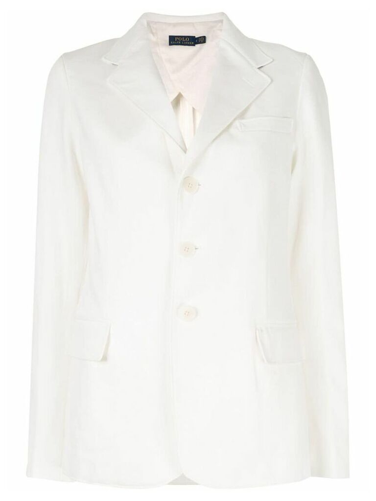 Polo Ralph Lauren single breasted blazer - White