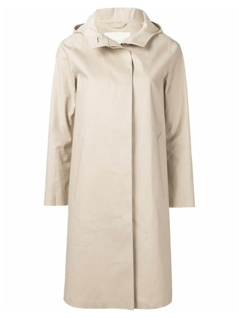 Mackintosh Putty Bonded Cotton Hooded Coat LR-021 - NEUTRALS