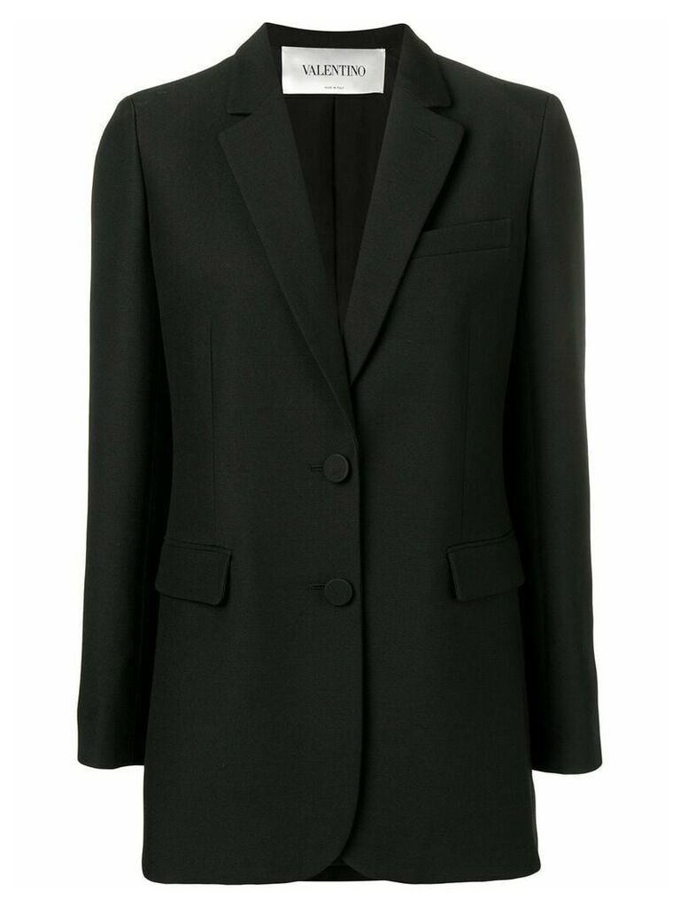 Valentino crepe couture blazer - Black