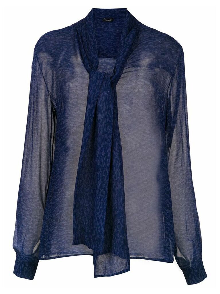 Tufi Duek printed sheer blouse - VARIANTE D 117 - VD117