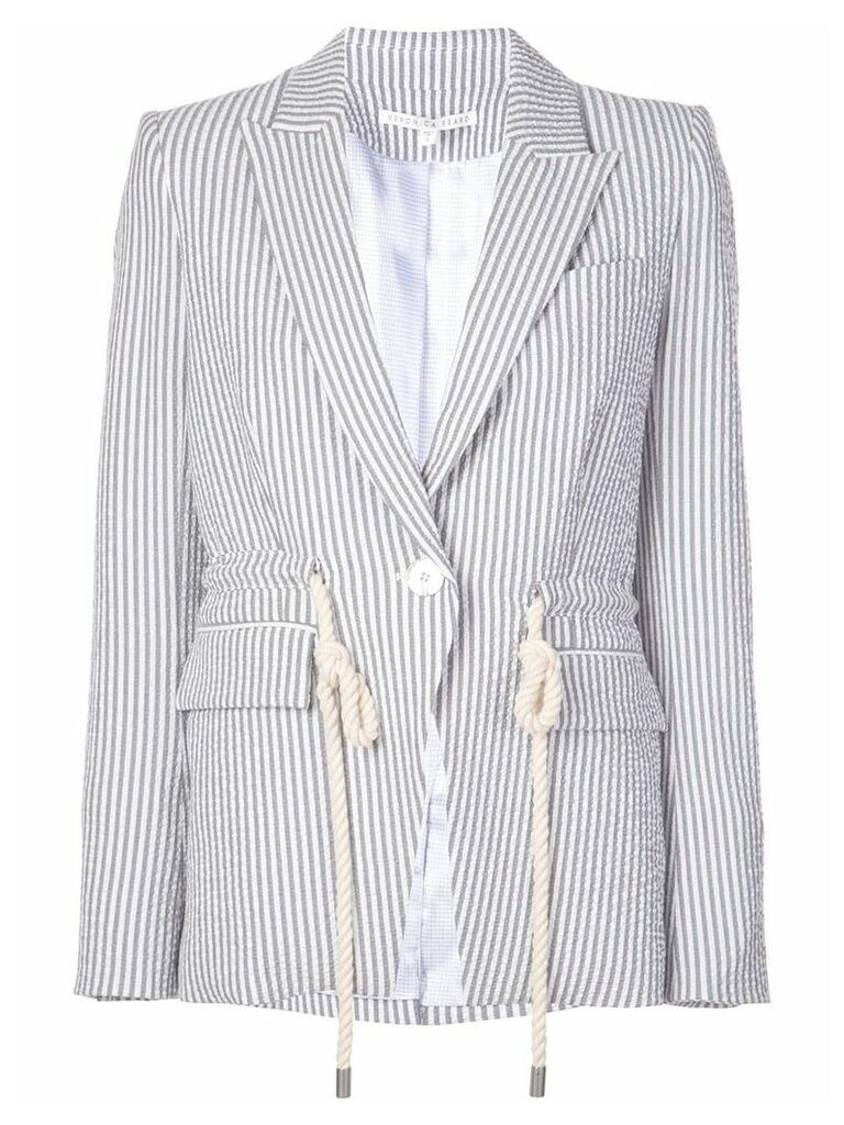 Veronica Beard striped blazer - Grey