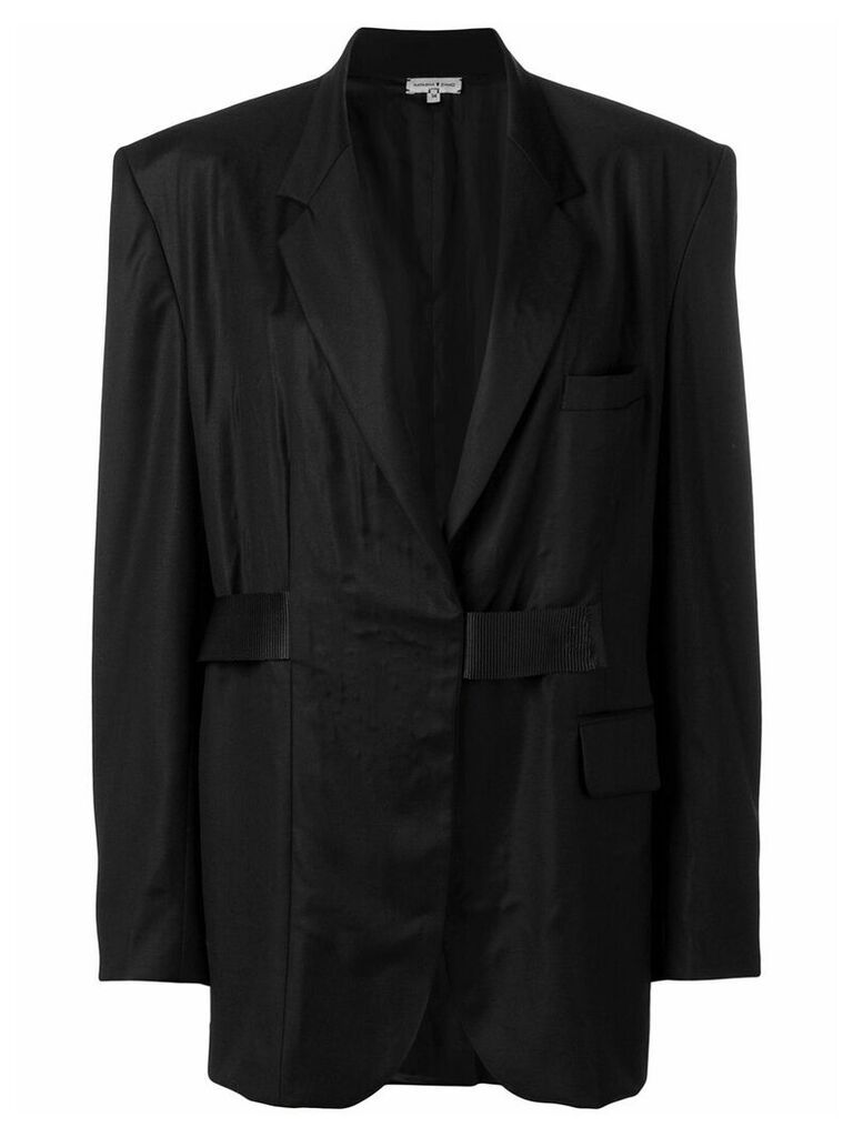 Natasha Zinko maxi formal blazer - Black