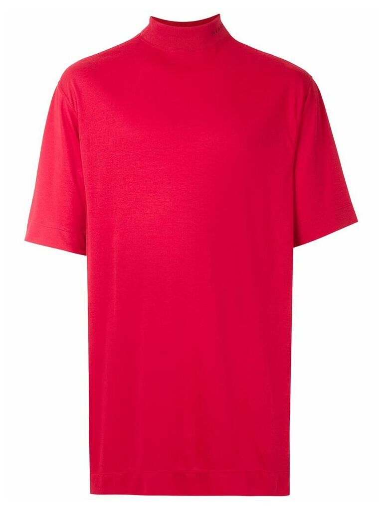 À La Garçonne high neck t-shirt - Red