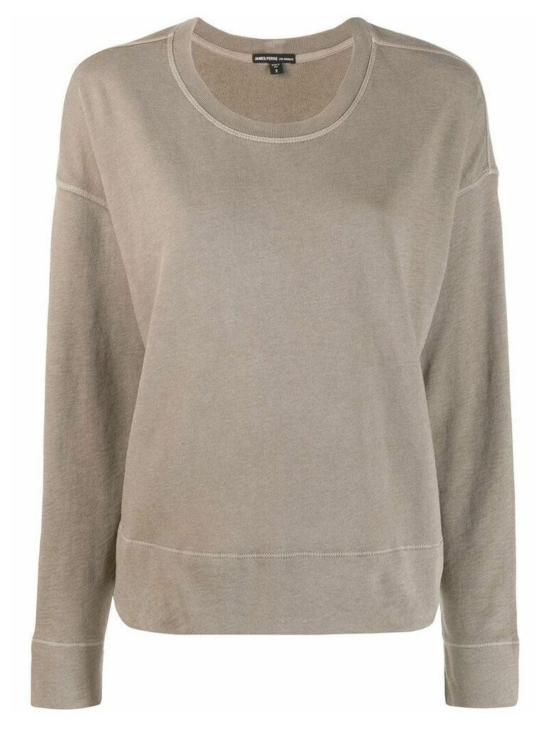 James Perse round neck sweater - Brown