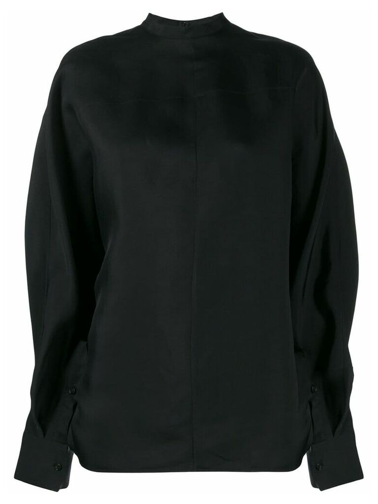 Jil Sander oversized sweatshirt - Black