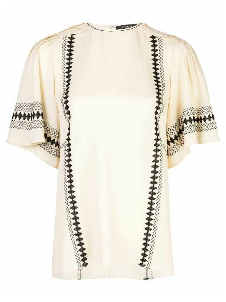 Derek Lam embroidered blouse - White