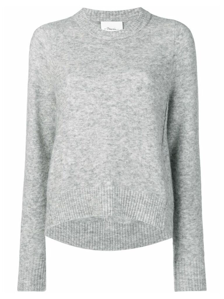3.1 Phillip Lim High-Low Pullover - Grey