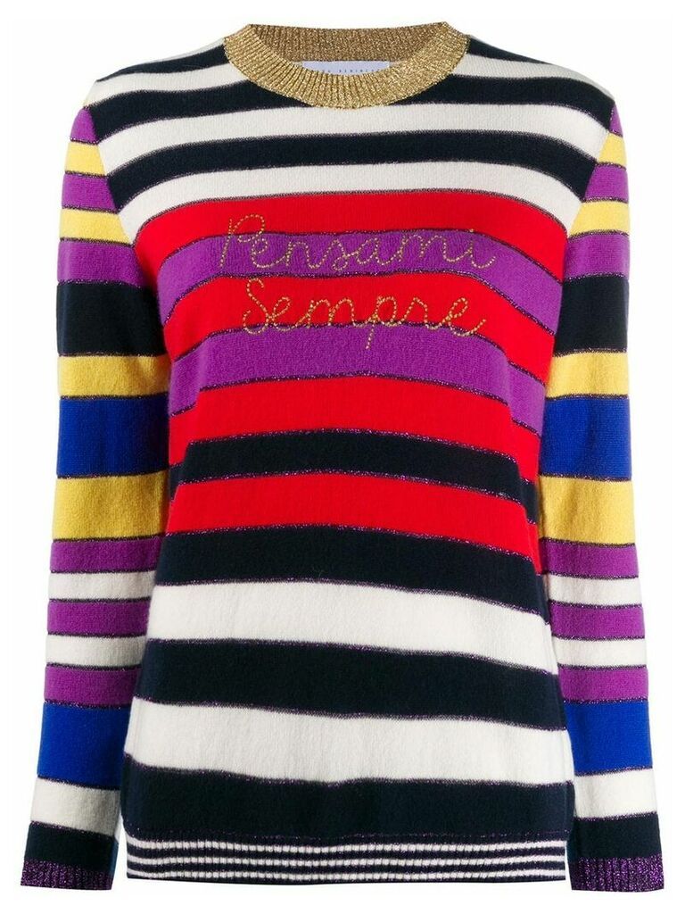 Giada Benincasa striped sweatshirt - Red