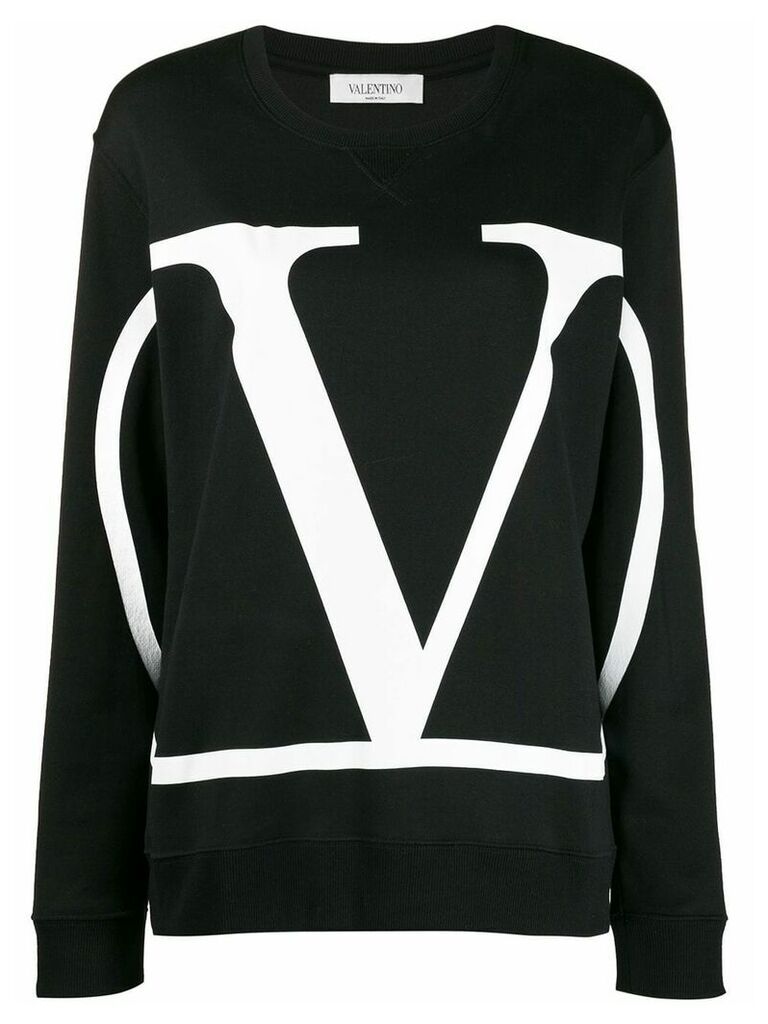 Valentino VLogo oversized sweatshirt - Black