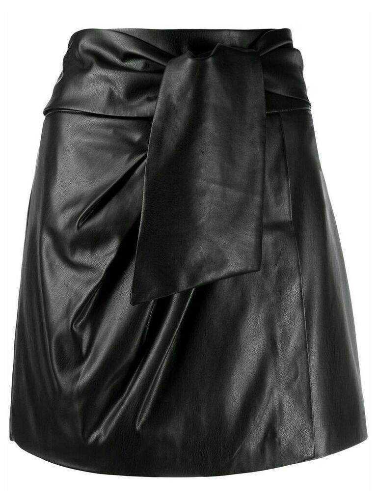 LIU JO knot detail skirt - Black
