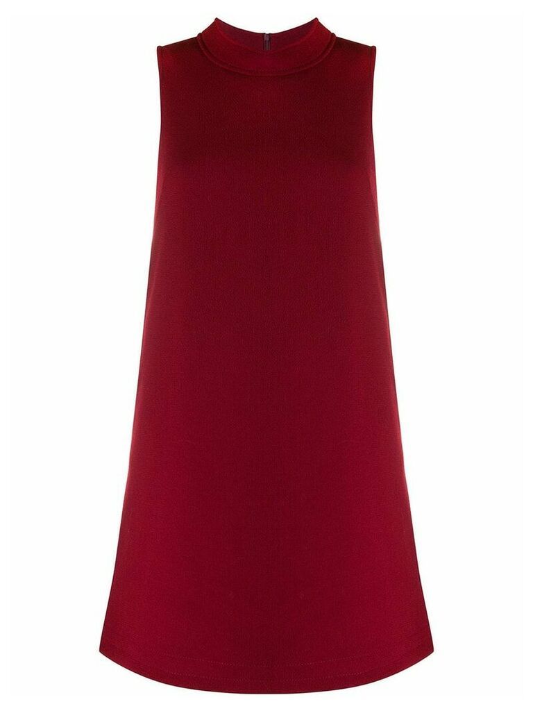 L'Autre Chose sleeveless shift dress - Red