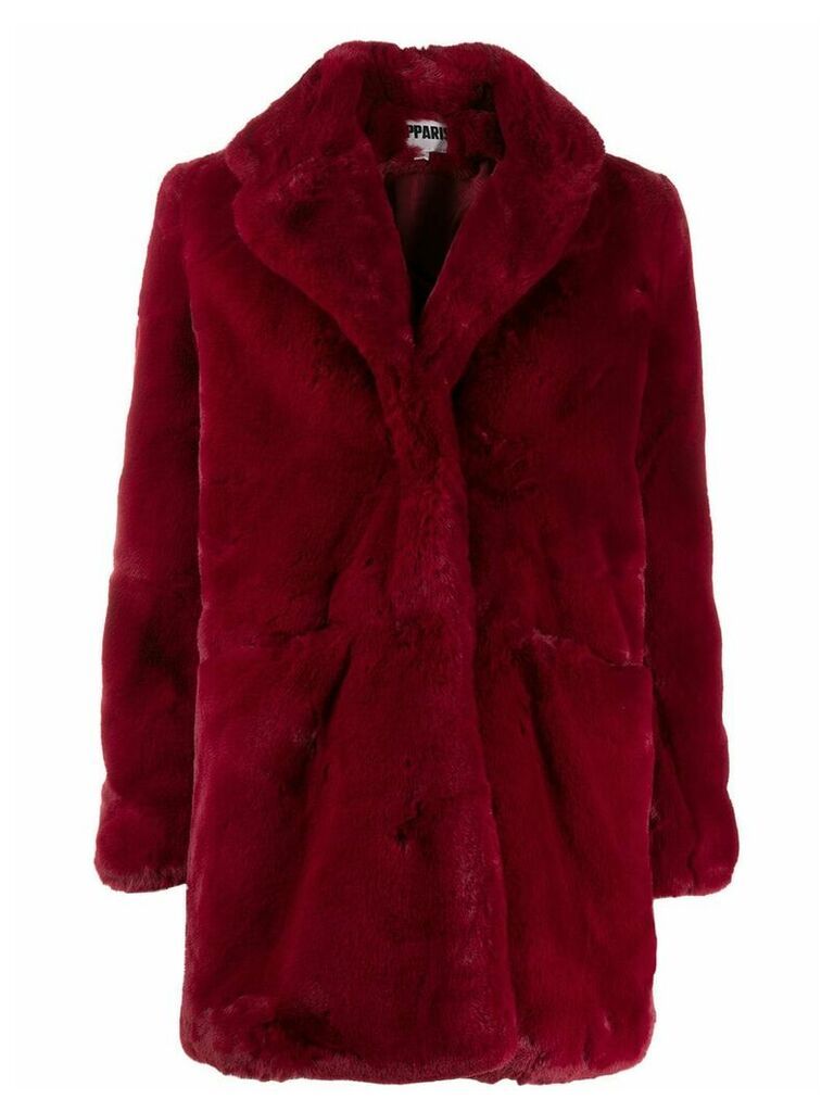 Apparis Sophie mid-length coat - Red