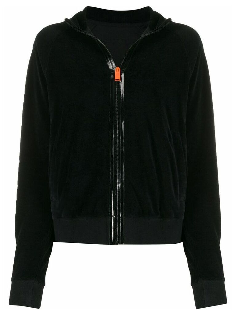 Heron Preston zip front sweatshirt - Black