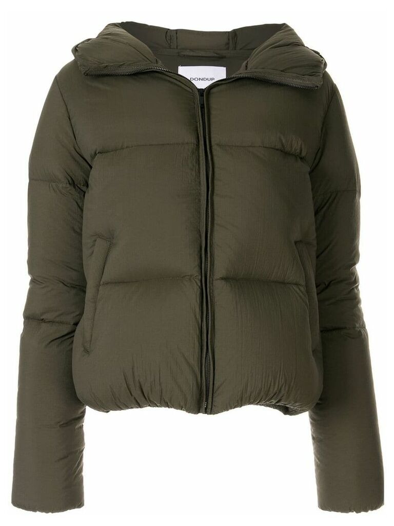 Dondup hooded padded jacket - Green