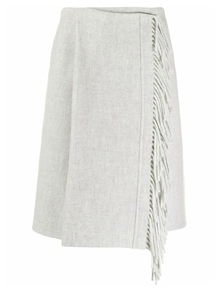 Smarteez wrap fringe skirt - Grey