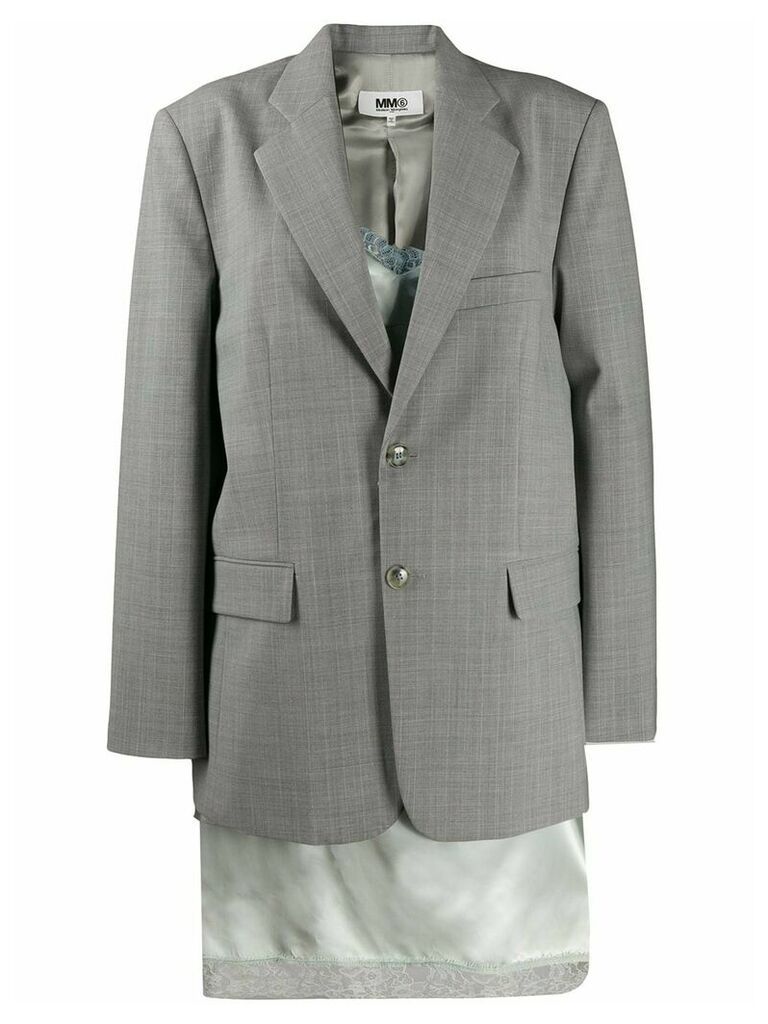 Mm6 Maison Margiela multi-wear blazer - Grey