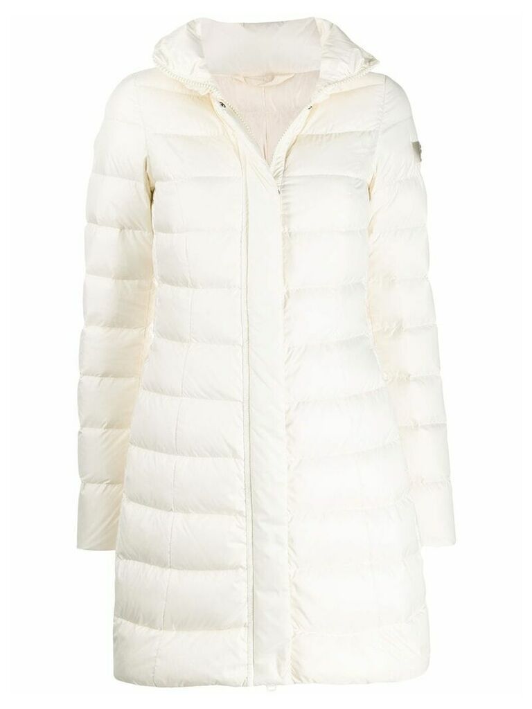 Peuterey fitted padded coat - NEUTRALS