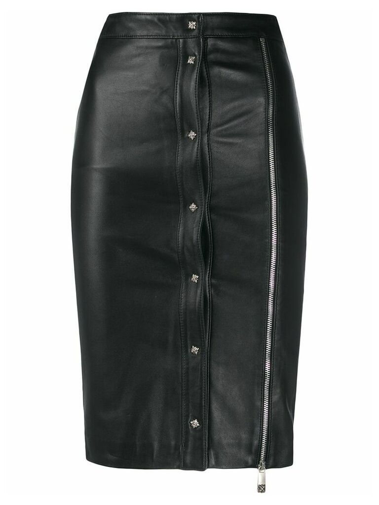 John Richmond Dombi zipped skirt - Black