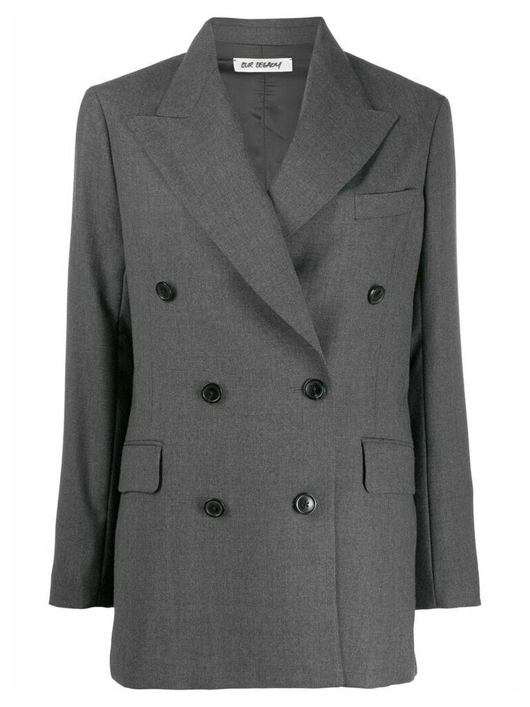 Our Legacy double breasted blazer - Grey
