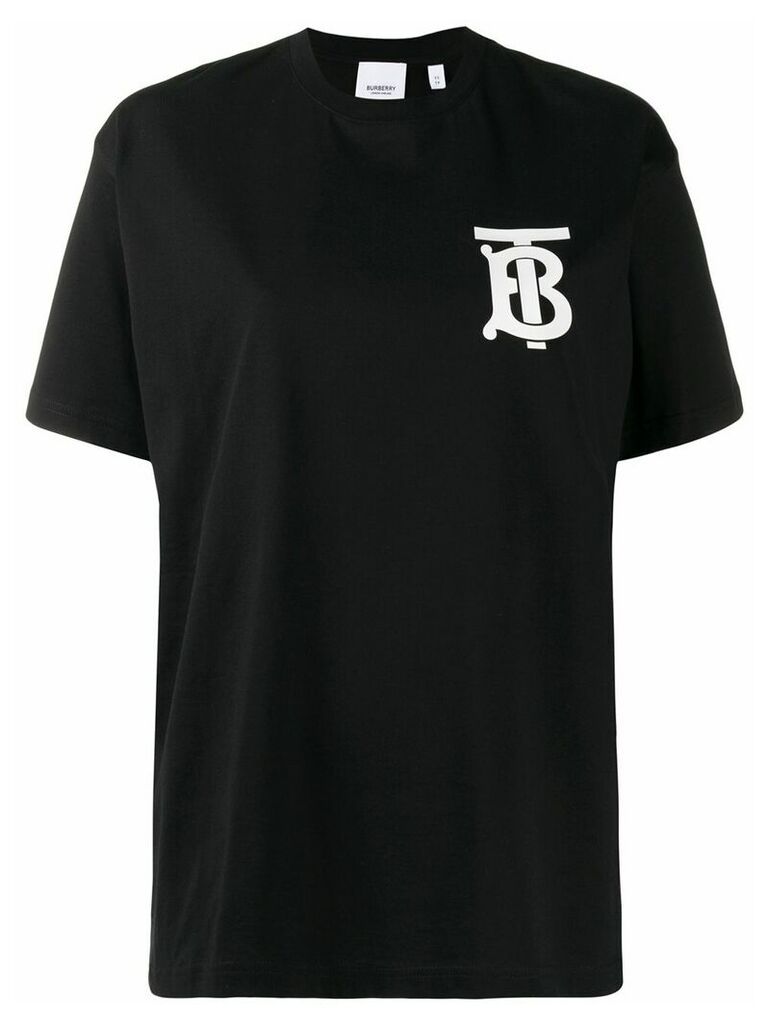 Burberry TB logo T-shirt - Black