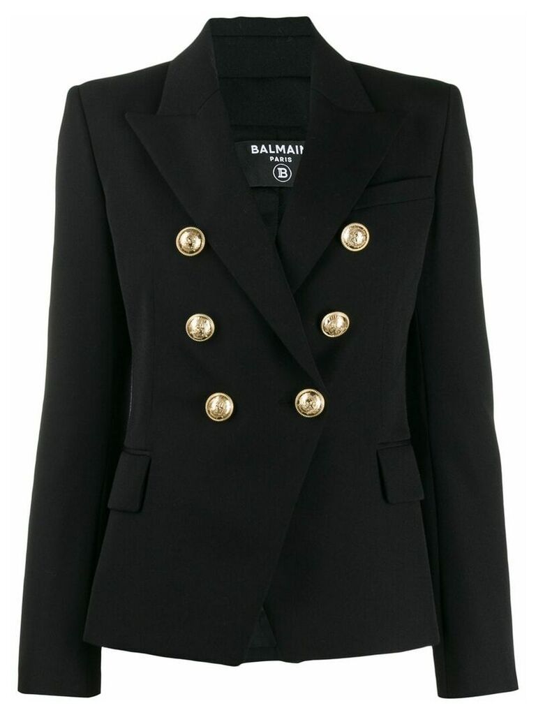 Balmain double-breasted blazer - Black