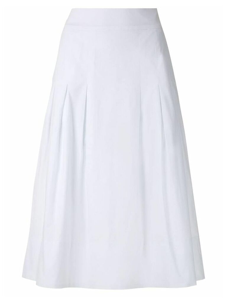 Olympiah Viorne midi skirt - White