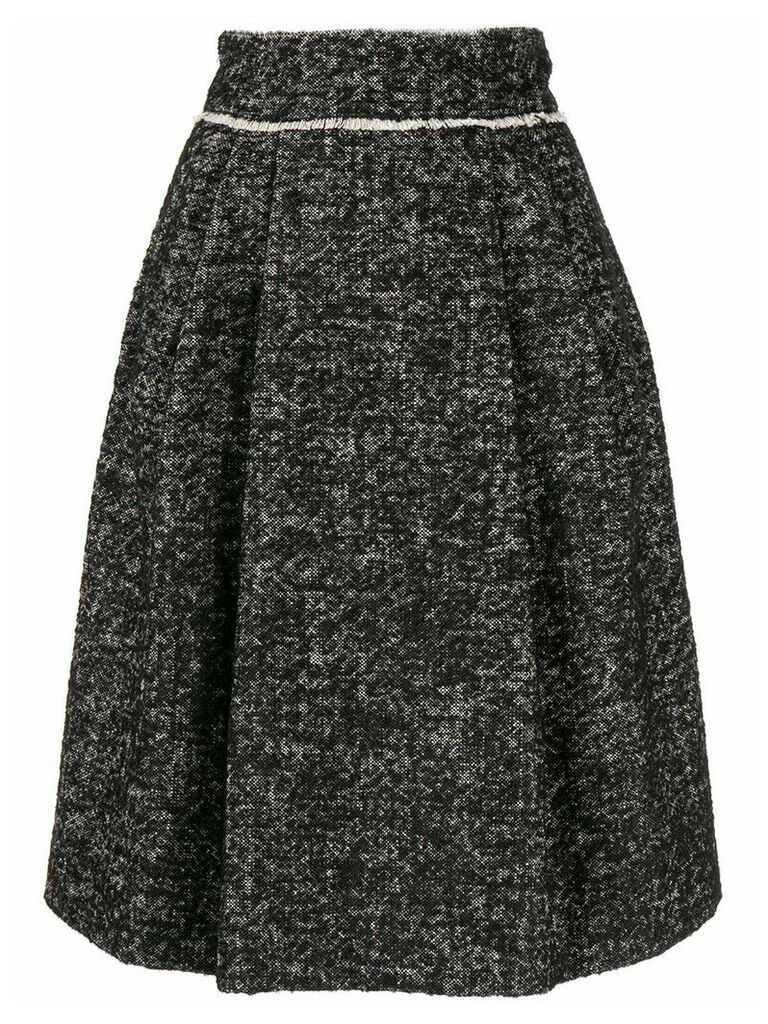 Dolce & Gabbana high-rise pleated skirt - Black