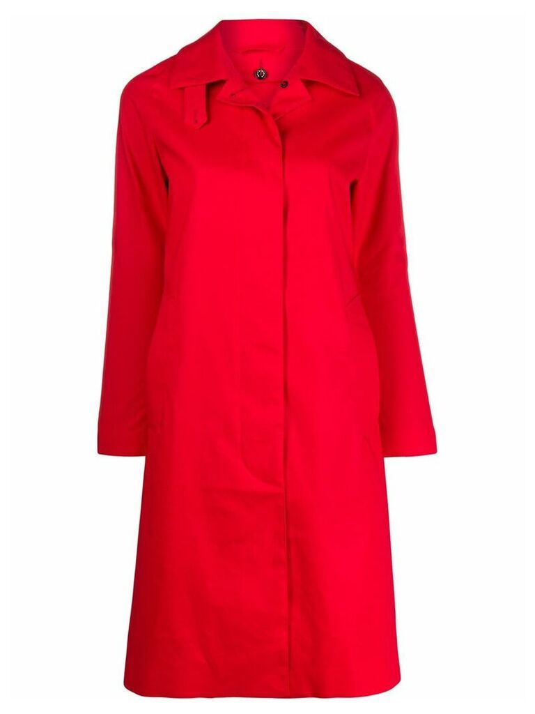 Mackintosh Dunkeld rainproof coat - Red