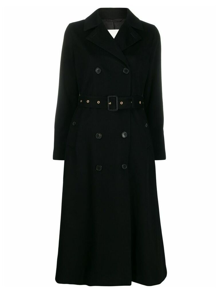 Mackintosh Montrose long trench coat - Black