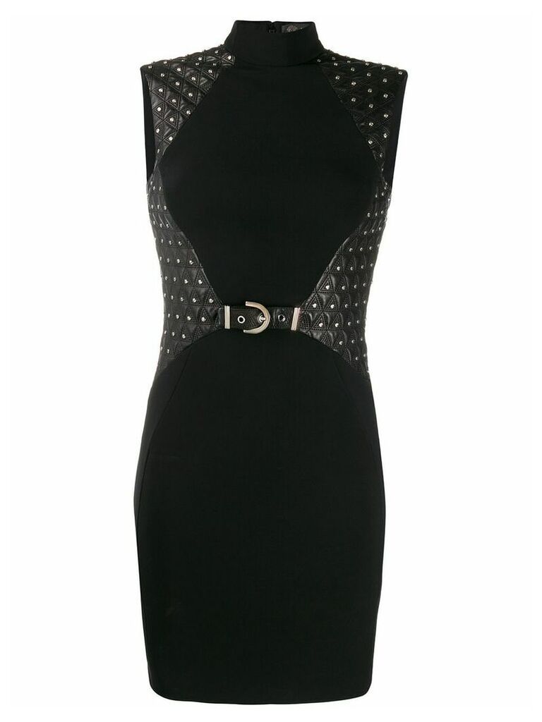 Versace Pre-Owned harness belt dress - Black