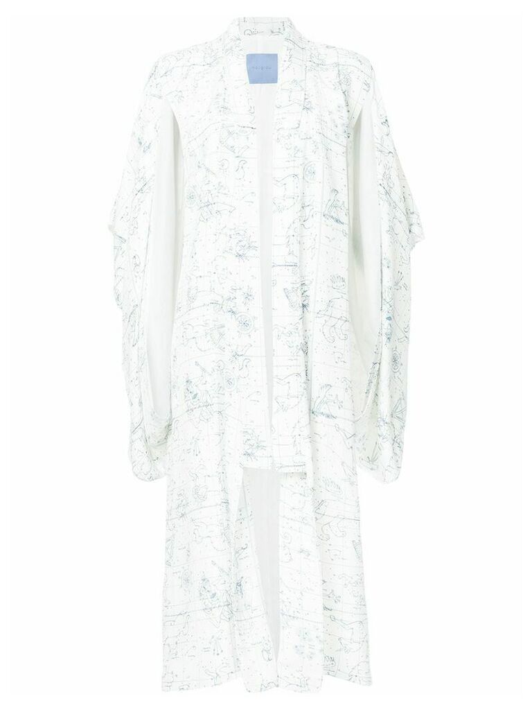 Macgraw Medici loose-fit kimono - White