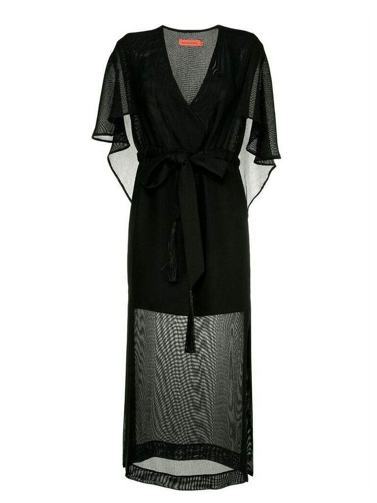 Manning Cartell Private Views cape dress - Black