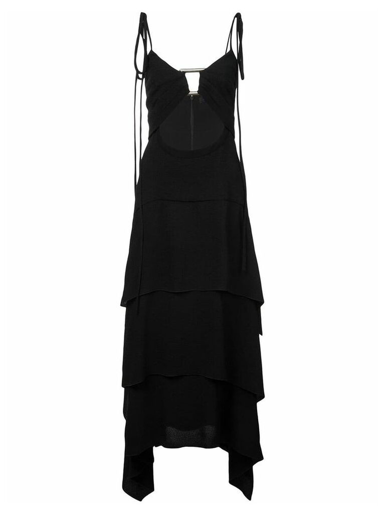Proenza Schouler layered midi dress - Black