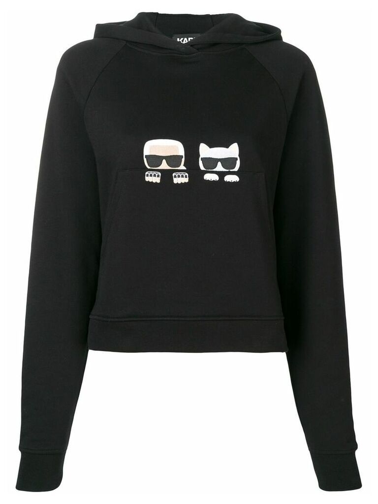 Karl Lagerfeld Ikonik hoodie - Black