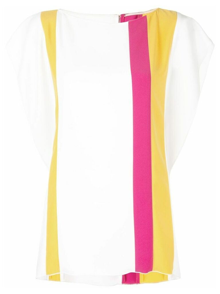 Carolina Herrera striped blouse - Yellow