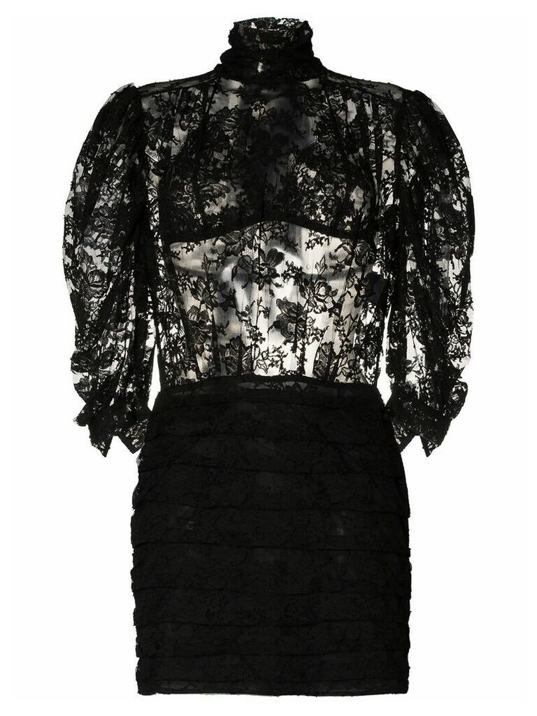 Magda Butrym Labutes lace dress - Black