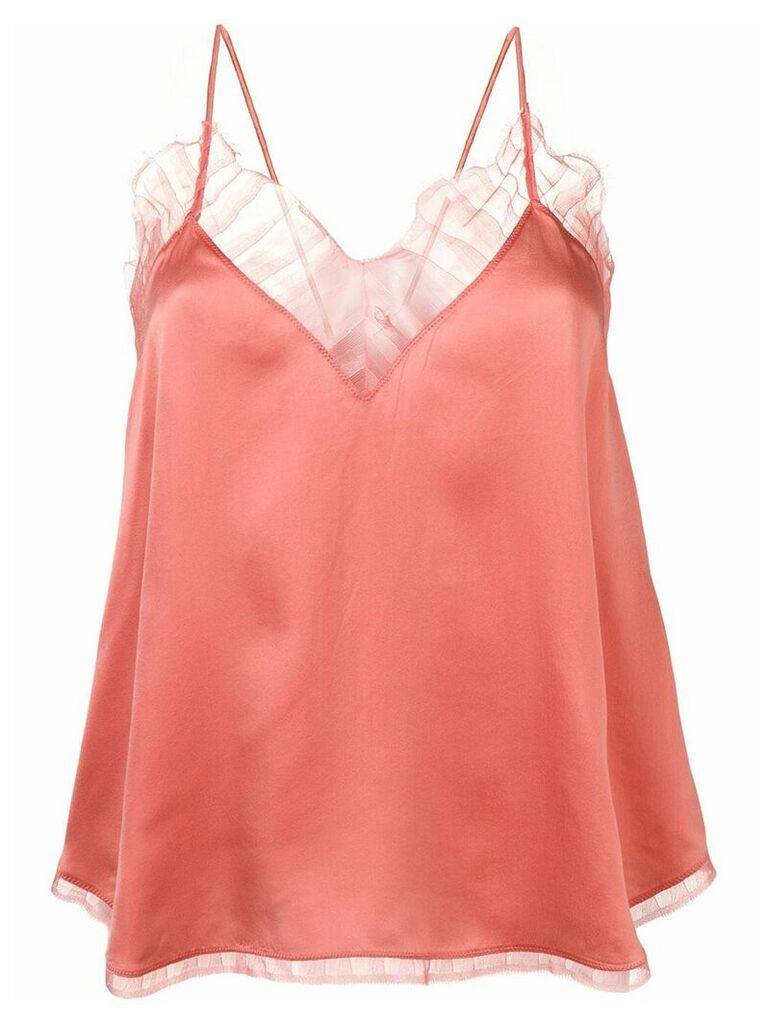 IRO lace camisole top - PINK