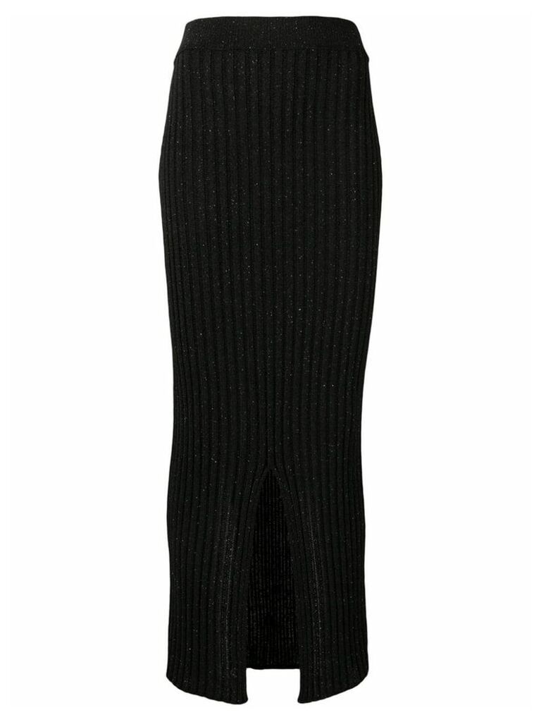 See by Chloé ribbed knit skirt - Black