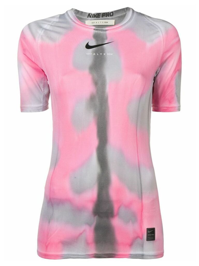 1017 ALYX 9SM x Nike Pro pink tie dye top