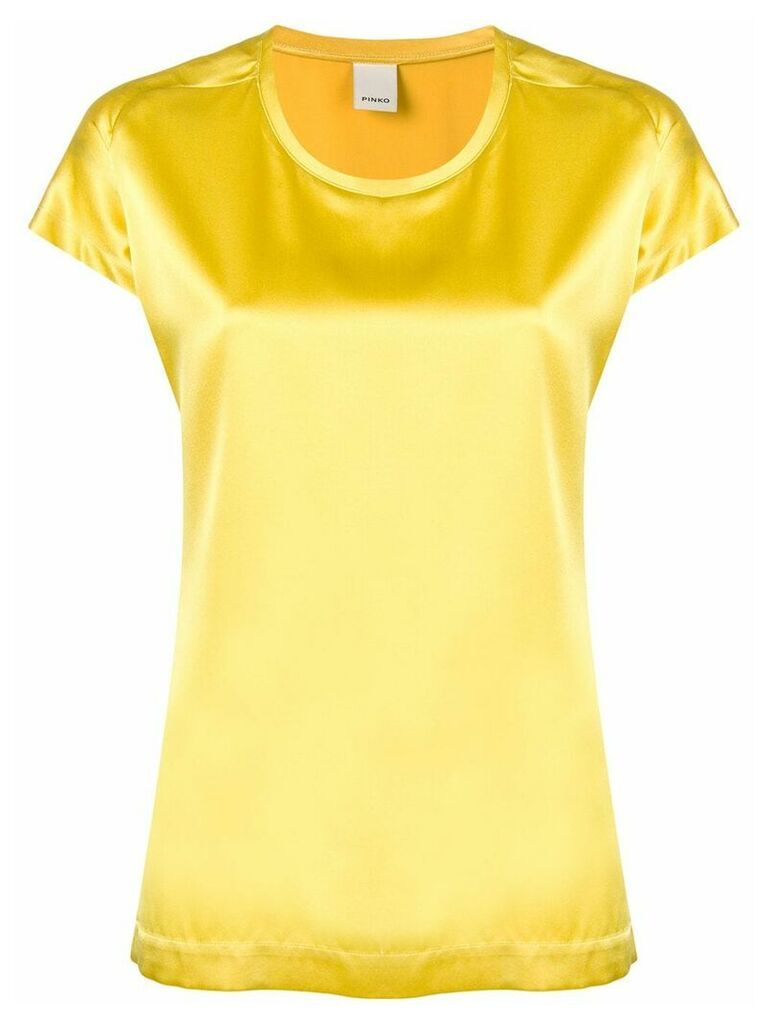 Pinko short sleeve blouse - Yellow