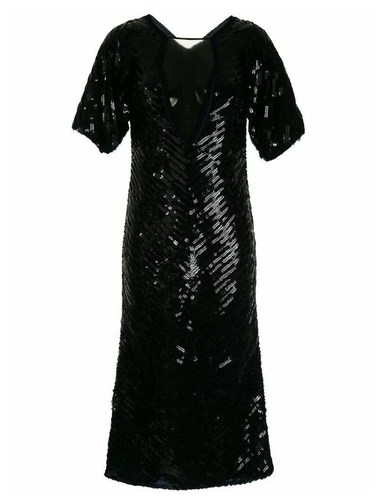 Manning Cartell Sea Stars sequined dress - Black