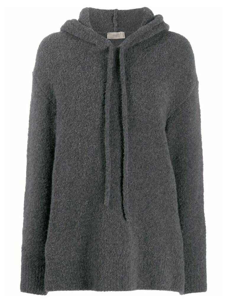 Maison Flaneur relaxed-fit hoodie - Grey