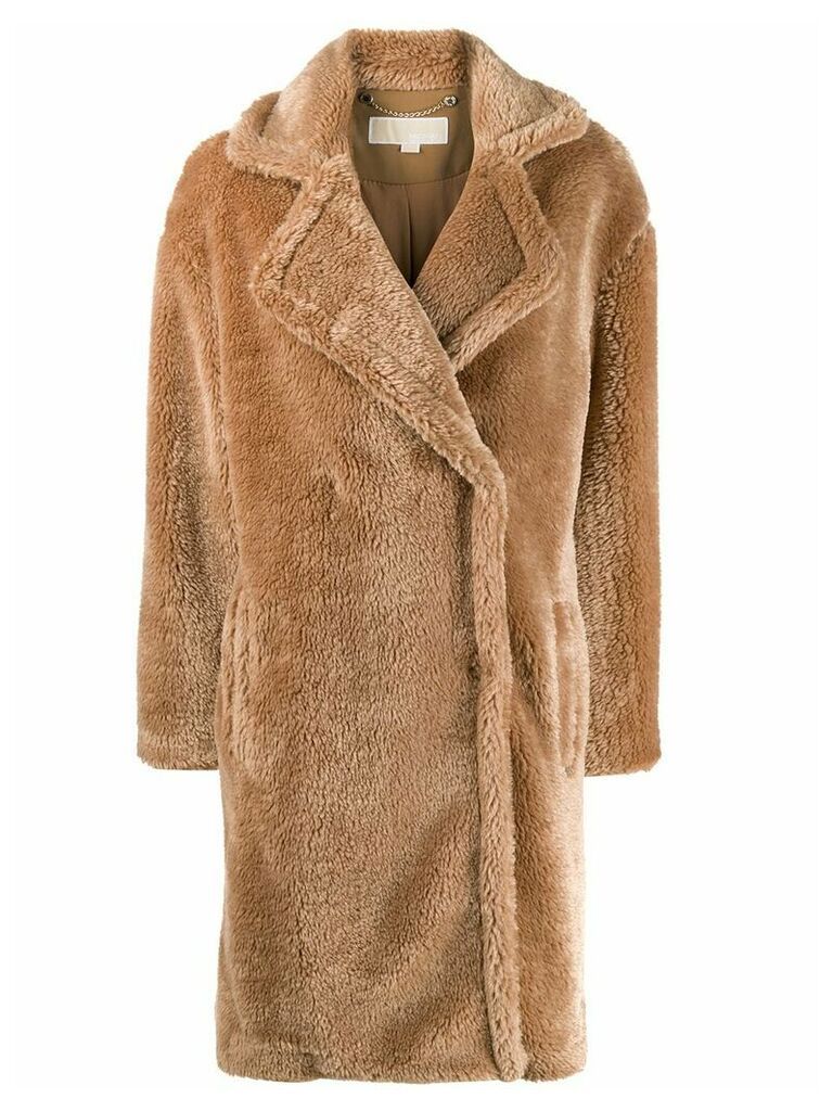 Michael Michael Kors oversized coat - Brown