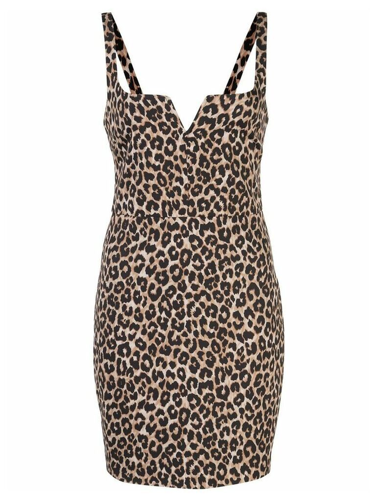 Likely Constance leopard print dress - Brown