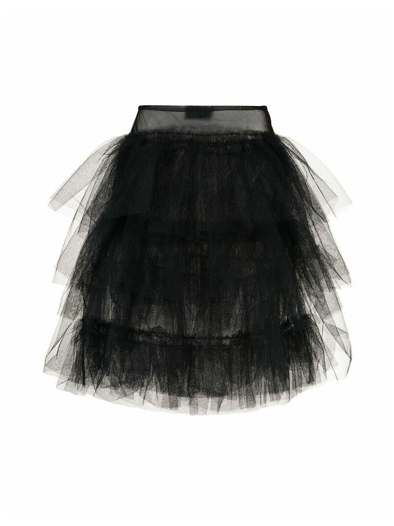 Simone Rocha layered tulle skirt - Black