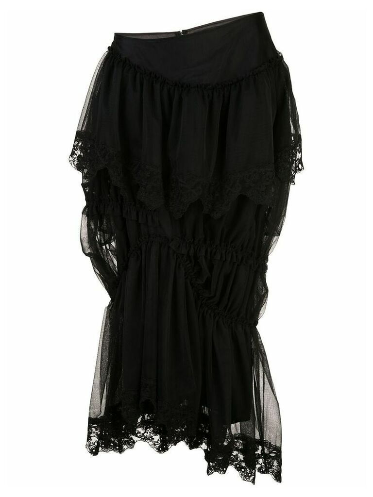 Simone Rocha tulle layered skirt - Black