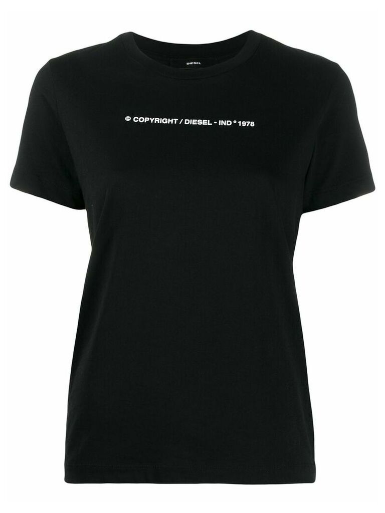 Diesel T-Sily-Copy slim-fit T-shirt - Black