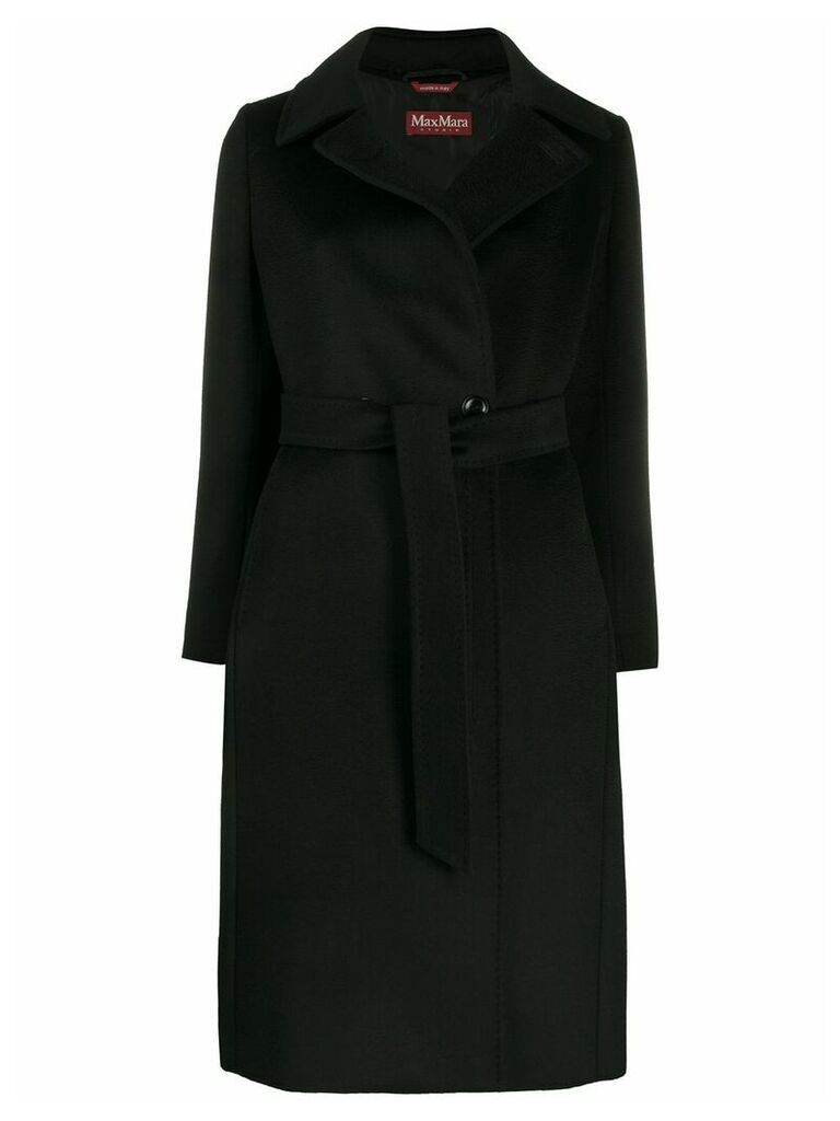 Max Mara Studio Collag coat - Black