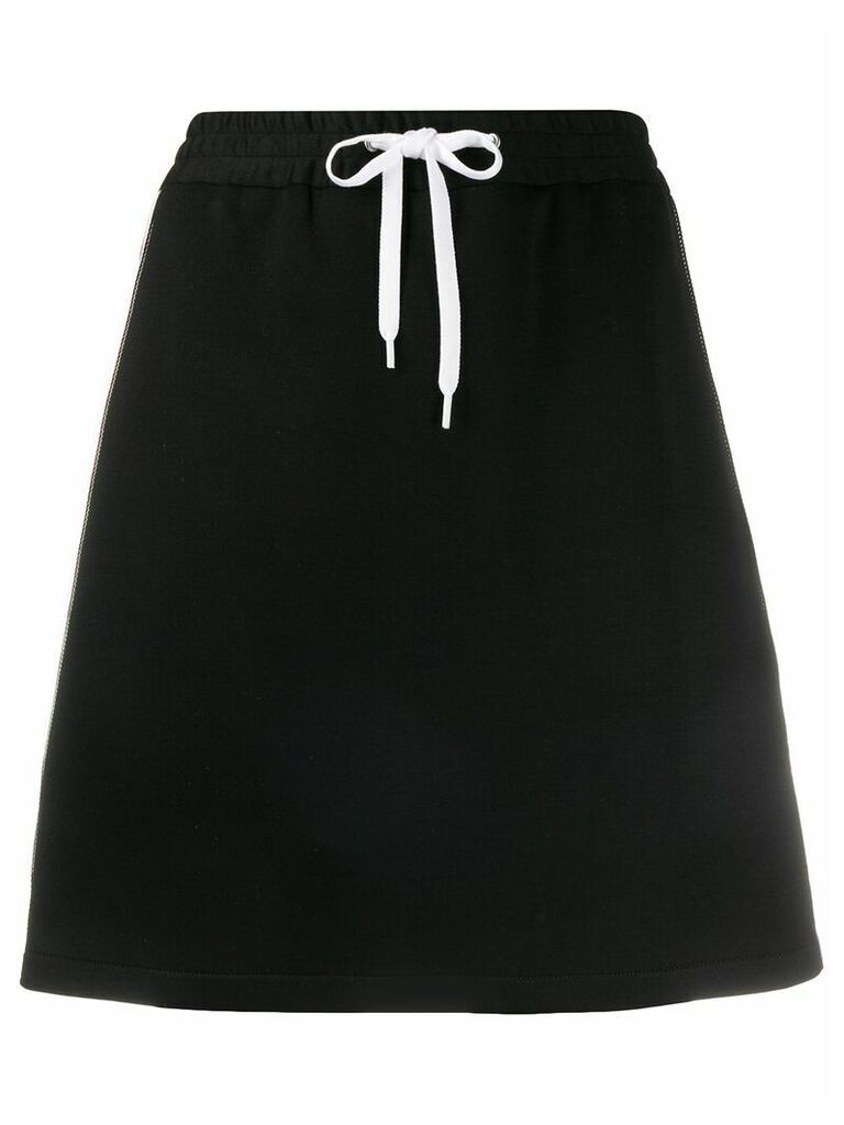 Miu Miu elasticated pencil skirt - Black