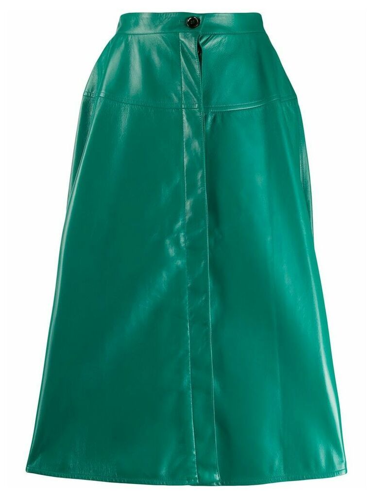 Marni high-waisted skirt - Green